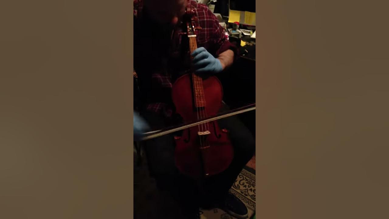 Christopher plays his Amati viola - April 17, 2013