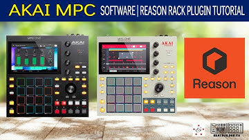 How to Make a simple beat Using Reason Rack Plugin in MPC software MPC ONE Record Drum Mutes