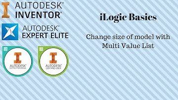 Basic iLogic: Change Size with Multi Value List