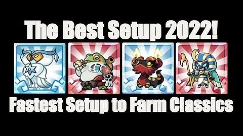 THE BEST SETUP IN THE GAME For All Classic Levels; Fastest Setup to Get Gold/Gems - Summoner