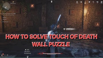 HOE DE PUZZEL VAN DE TOUCH OF DEATH WALL OP TE LOSSEN IN WHERE WINDS MEET NORTHERN VOW CHAMBER