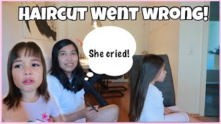 I CUT MY DAUGHTER’S HAIR FOR THE FIRST TIME | Filipina German life ❤️