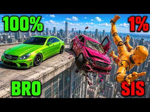 Family Crash Test #25 | BeamNG.drive