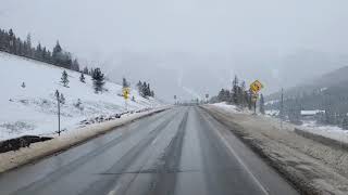 CO Adopts Hwy BS From CA. All Semi's Must Chain Up For Wet Roads. I70 Eastbound and Down!!