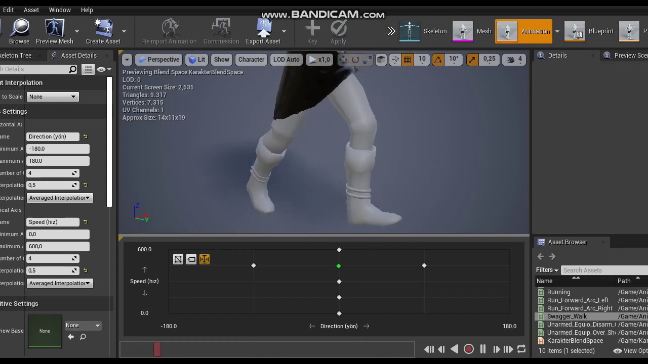 UE4 Walk to Run problem! - YouTube