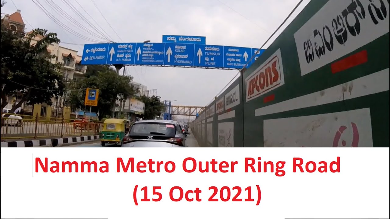 SNC Casts Bangalore Metro ORR Line Package 2's 1st Pier - The Metro Rail Guy