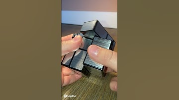 Mirror cube Insane Loop🤯#rubikscube #mirrorcube  #loop #cool #insaneloop #insane #i #puzzle
