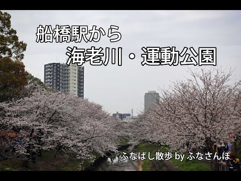 船橋駅から海老川・運動公園