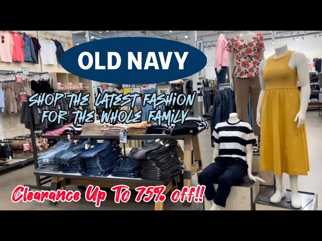SHOP WITH ME AT OLD NAVY, CLEARANCE UP TO 75% OFF