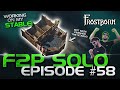 I GET RAIDED while working on my STABLE in Frostborn F2P Solo Series. Ep. 58 - JCF