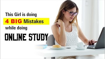 4 BIG Mistakes in ONLINE Study by JEE & NEET Aspirants