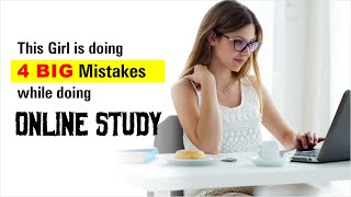 4 Big Mistakes In Online Study By Jee Neet Aspirants