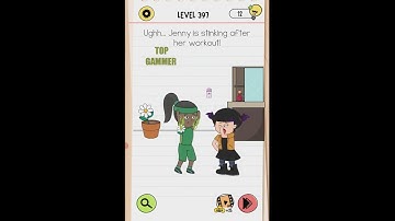 brain test 4 level 397 gameplay walkthrough Solution