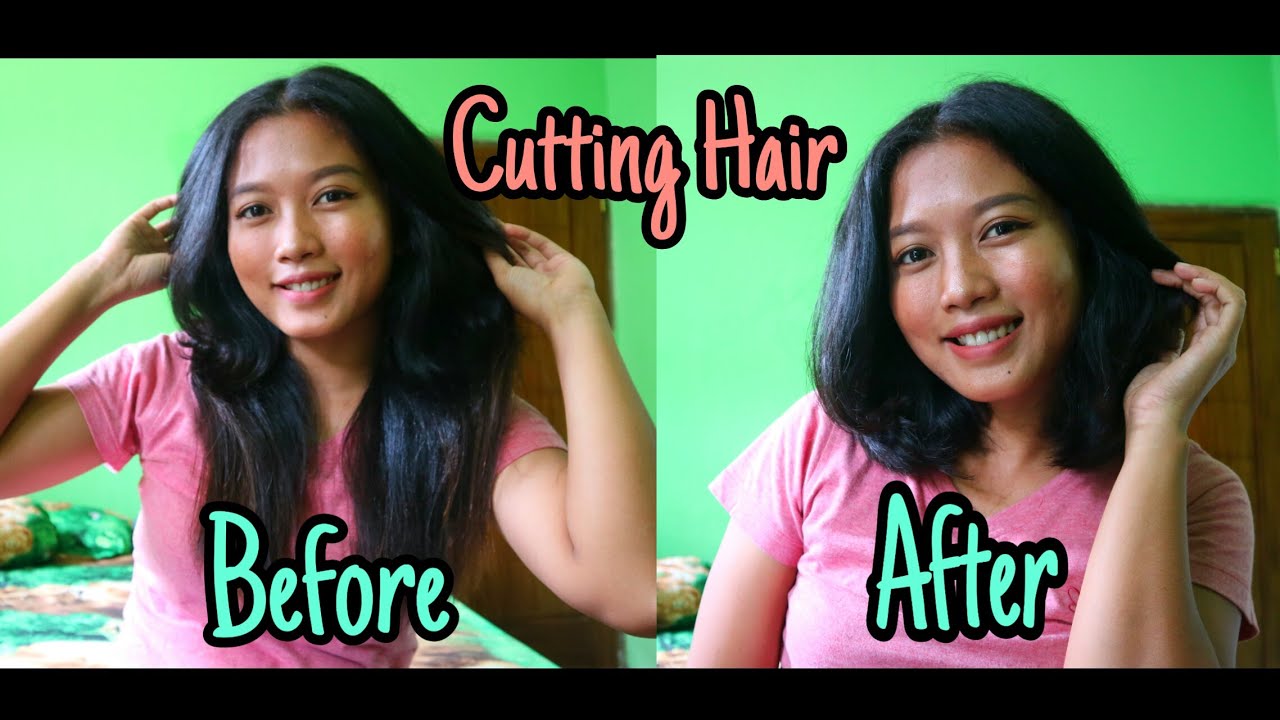  Potong Rambut Sendiri di rumah  Tutorial cutting hair 