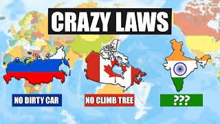 60 Weird Laws Across the World
