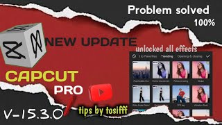 CAPCUT PRO Export &amp; No Internet Problem Fixed |🤯|CapCut New TricksCapCut Latest Update 15.7.0💥