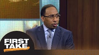 Stephen A. Smith on Hassan Whiteside: He was a 'disgrace' in 76ers-Heat series | First Take | ESPN