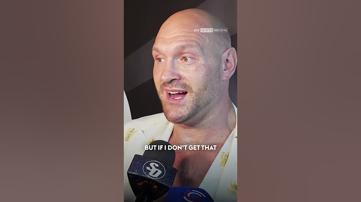 Tyson Fury on who he'd fight in a potential return to boxing 👀 [📽️ Boxing News ]