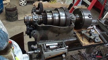 Monarch Jr Lathe Rebuild P3 - Headstock Teardown and A Look at the Apron