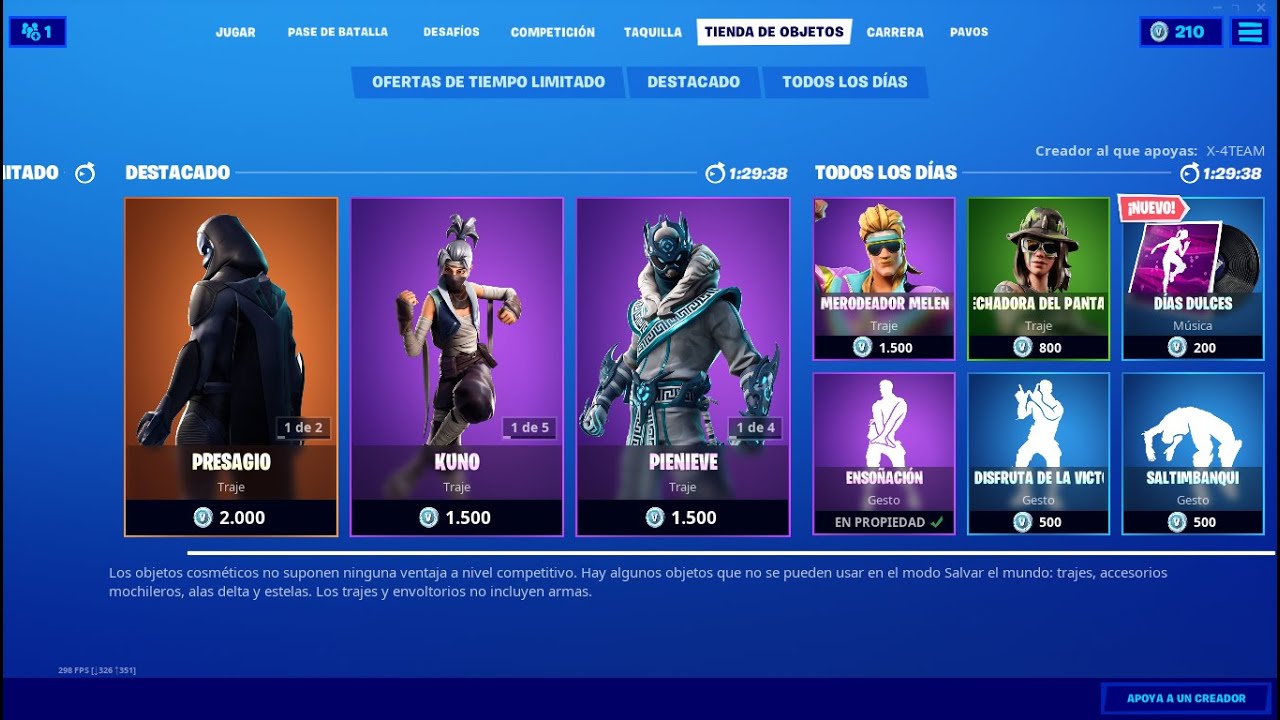 Nueva Tienda De Objetos Hoy Dia 27 De Enero *Fortnite