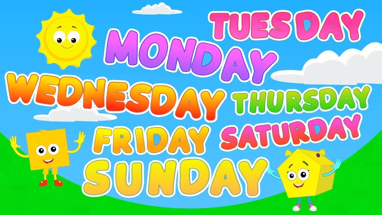 7 Days In a Week | Days Of The Week featuring Super Puppets | Kids ...
