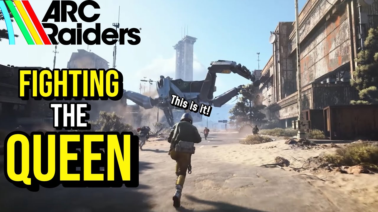 Fighting THE QUEEN in ARC RAIDERS! *no commentary* - YouTube