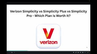 Verizon Simplicity vs Simplicity Plus vs Simplicity Pro - Which Plan Is Worth It in 2026