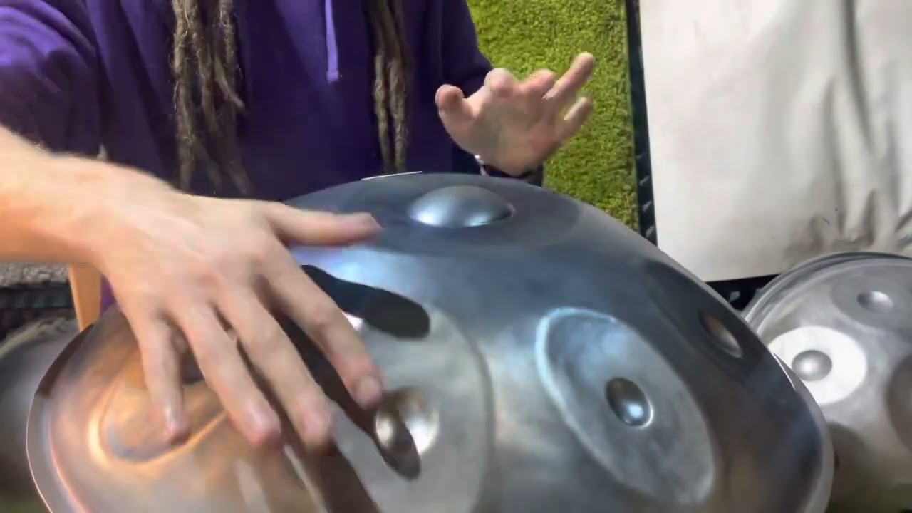 5/4 beat melody on handpan