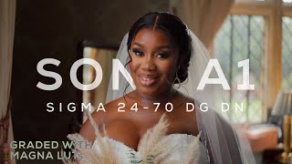 SONY A1 + FX3 + SIGMA 24-70 DG DN + 35GM | CINEMATIC WEDDING by Kayode Fabunmi 10,152 views 1 year ago 2 minutes, 5 seconds