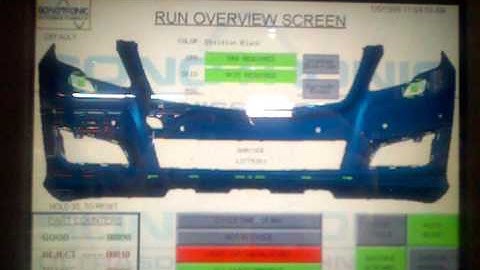 Machine Error Proofing Screen