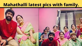 Mahathalli Jahnavi Dasetty Latest Pictures With Her Familycelebrity Channel