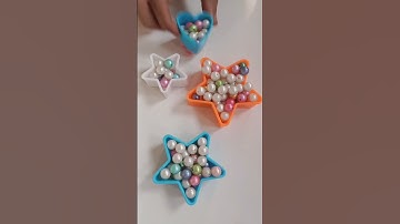 Cookie cutter flower set|pearl reverse oddly Asmr