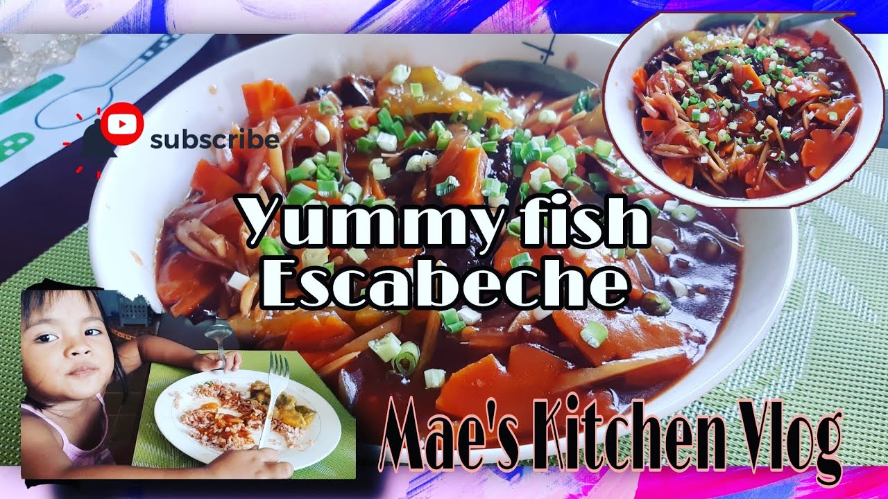MY VERSION OF FISH ESCABECHE//Mae's Kitchen Vlog