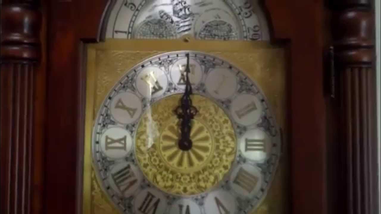 Ridgeway Westminster Chime Grandfather Clock YouTube