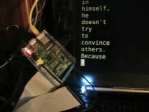 Raspberry Pi: Tao Te Ching Morse Code LED