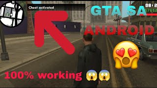 GTA san andreas mobile applying cheat code | EVERY GAMING | screenshot 3
