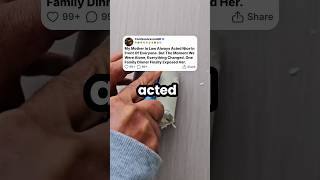 My Mother In Law Always Acted Nice In Front Of Everyone But?