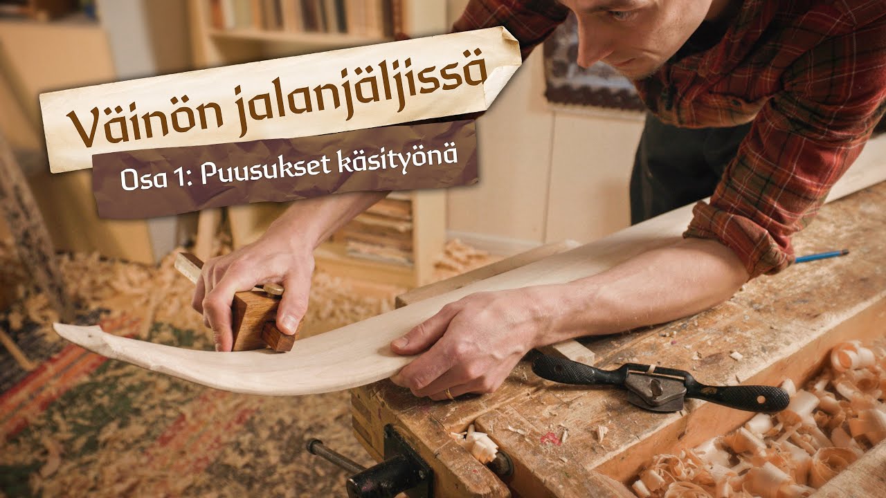 Puusukset käsityönä | Väinön jalanjäljissä, osa 1/3