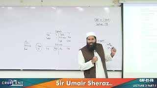 CAF 1 SIR UMAIR SHERAZ LECTURE 3 PART 1