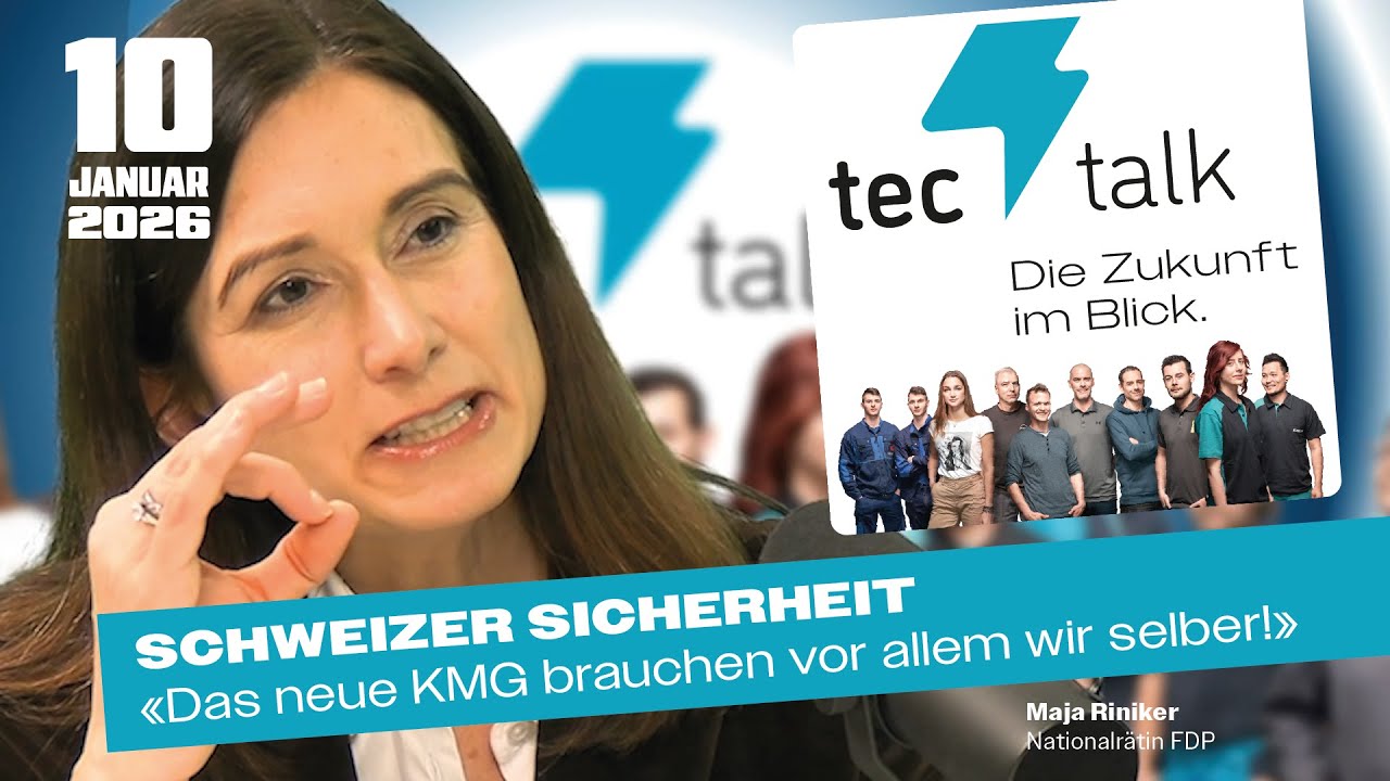 TecTalk: Ein neues KMG für die Sicherheit der Schweiz (Episode 10)