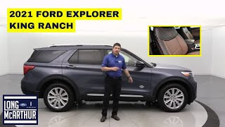First Look: 2021 FORD EXPLORER KING RANCH