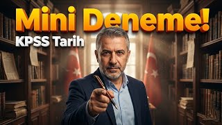 KPSS Tarih Kampı | 10 Farklı Konudan Hızlı Tekrar + Soru Çözümü #kpss 