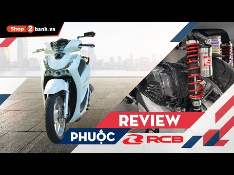 Video Review Phuộc RCB cho Honda SHVN tại Shop2banh - youtube