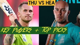 THU VS HEA CRICKET PREDICTION IN TAMIL