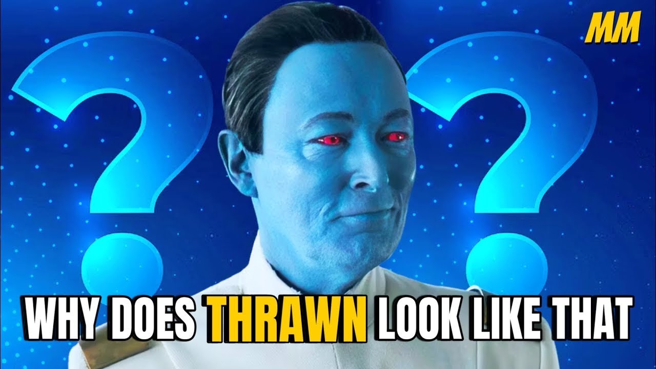Who is Grand Admiral Thrawn & Why he Look Like This?
