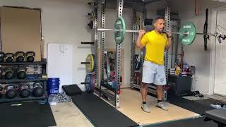 Barbell Counter Movement Jump