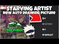Starving Artists Script ( Auto Draw Picture) | Best Ways to Earn Robux in 2025