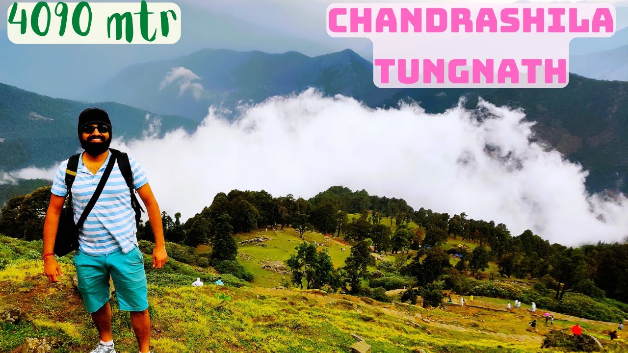 Chandrashila Trek (4090mtr) in summer / Tungnath Temple / CHOPTA / Uttarakhand / Full trek Vlog