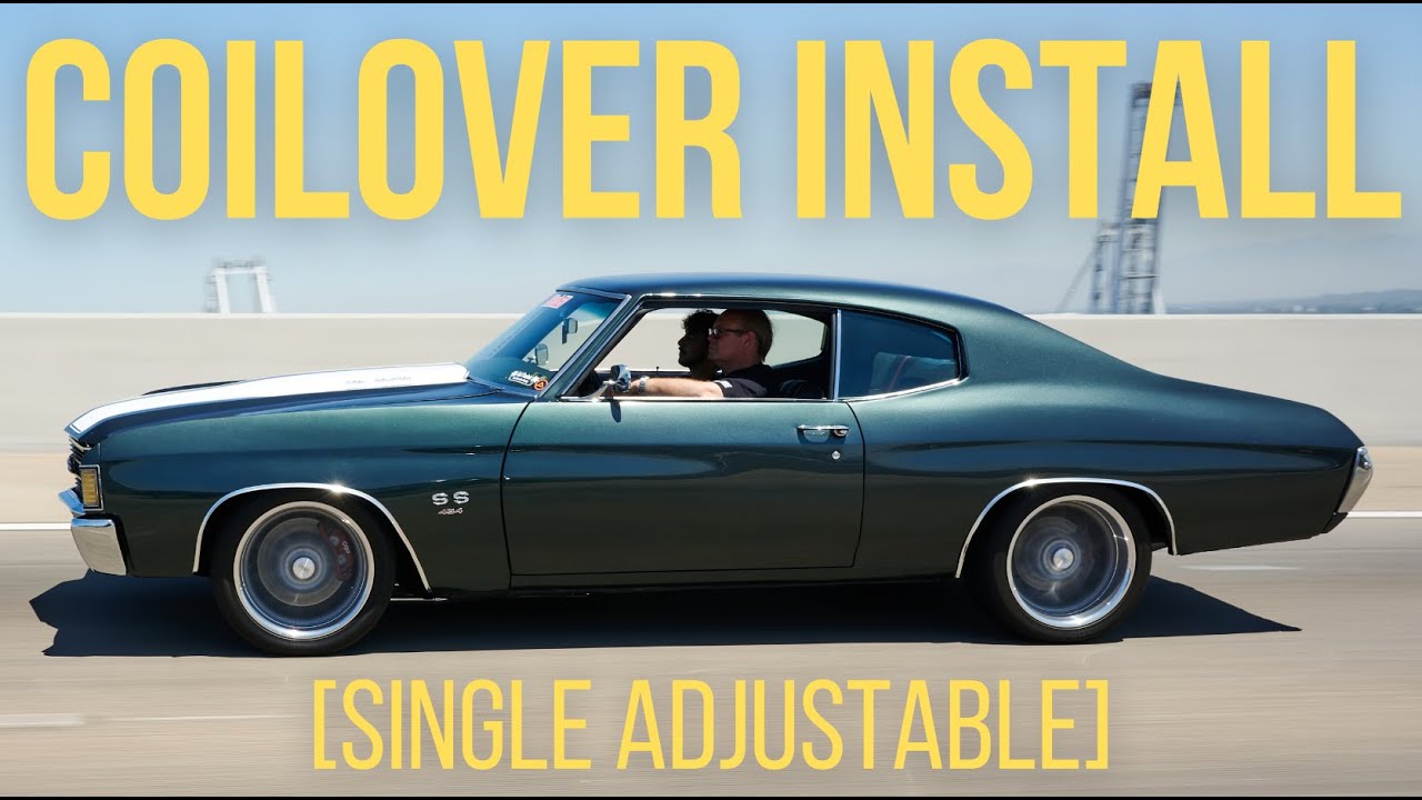 Chevelle Coilover Install StepByStep YouTube