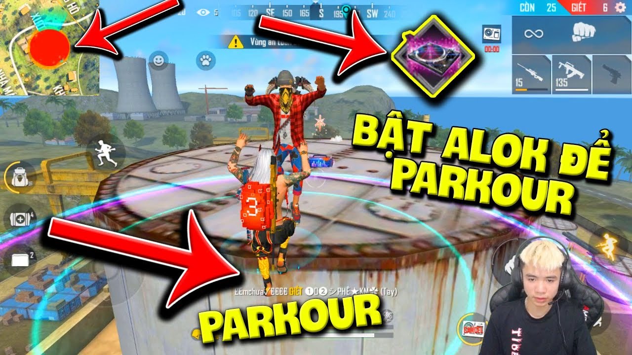 Bật Kỹ Năng Alok Để Parkour Trên Thùng Dầu Nóc Xưởng Cơ Khí Và Cái Kết? | BUSS Gaming | Tất tần tật những tài liệu nói về ảnh alok trong free fire mới cập nhật